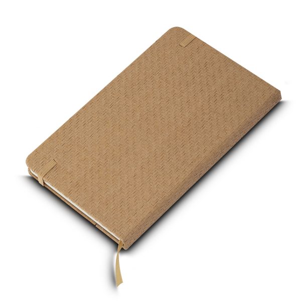 Caderno Capa em Bambu - Brinde Corporativo Personalizado | Enova