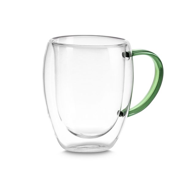 Caneca de Vidro Borossilicato - Brinde Corporativo Personalizado | Enova