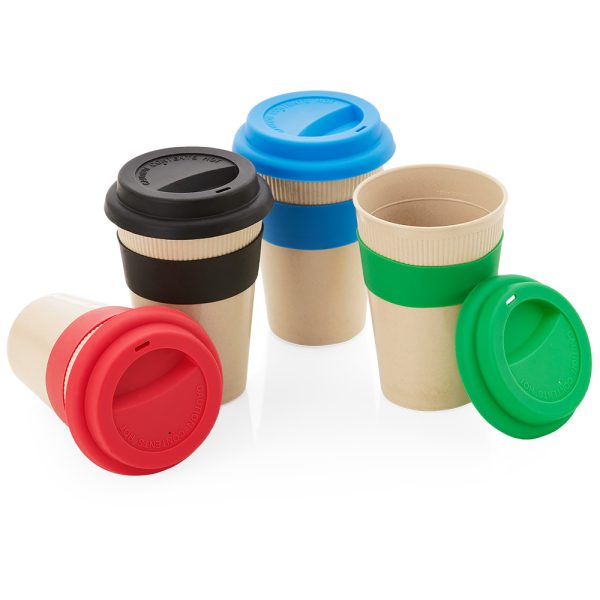 Copo Fibra de Bambu - Enova Brindes Personalizados