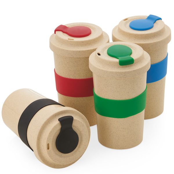 Copo Fibra de Bambu - Enova Brindes Personalizados