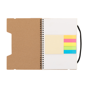 Caderno Capa em Papel Kraft - Brinde Corporativo Personalizado | Enova