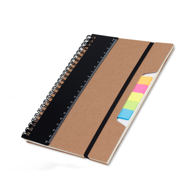 Caderno Capa em Papel Kraft - Brinde Corporativo Personalizado | Enova