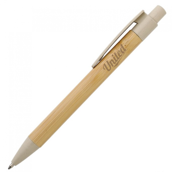 Caneta Bambu - Brinde Corporativo Personalizado | Enova