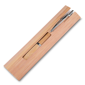 Caneta Bambu - Brinde Corporativo Personalizado | Enova