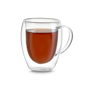 Caneca de Vidro Borossilicato - Brinde Corporativo Personalizado | Enova