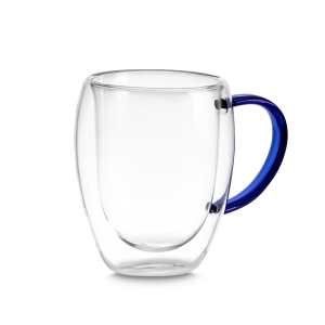 Caneca de Vidro Borossilicato - Brinde Corporativo Personalizado | Enova