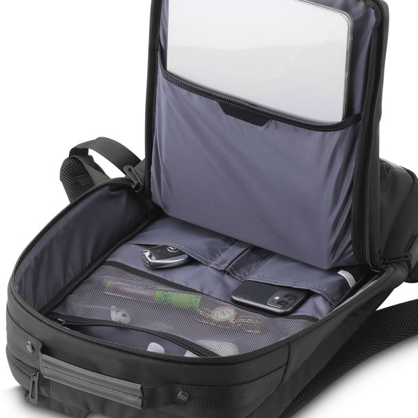 Mochila Pasta Premium para notebook em Poliéster 600D - Brinde Corporativo Personalizado | Enova