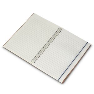 Caderno Capa em Papel Reciclado - Brinde Corporativo Personalizado | Enova