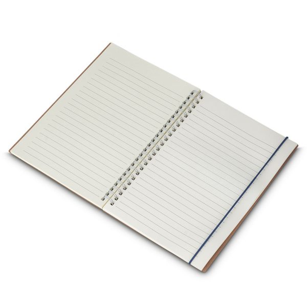 Caderno Capa em Papel Reciclado - Brinde Corporativo Personalizado | Enova