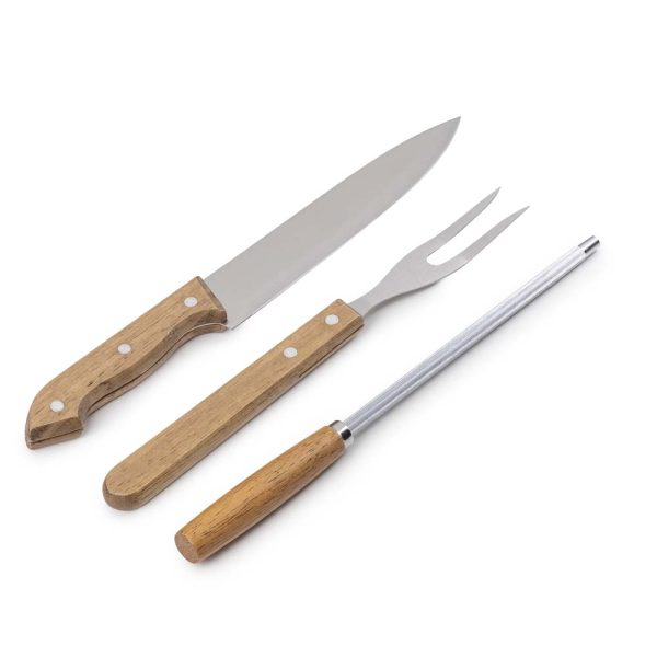 Kit Churrasco c/ 4 peças - Brinde Corporativo Personalizado | Enova