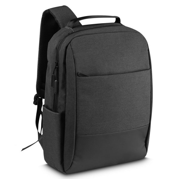 Mochila para notebook em Poliéster 600D e PU - Enova Brindes Personalizados