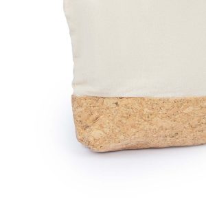 Nécessaire em Algodão 140g/m2 e Cortiça - Brinde Corporativo Personalizado | Enova