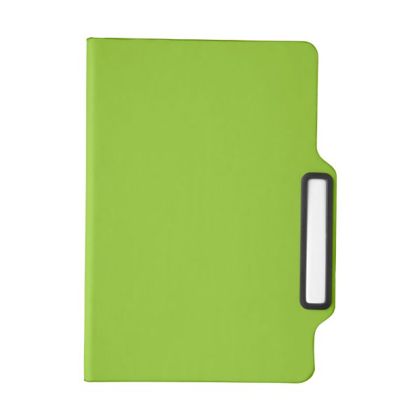 Caderno Capa em PU c/ Caneta - Brinde Corporativo Personalizado | Enova