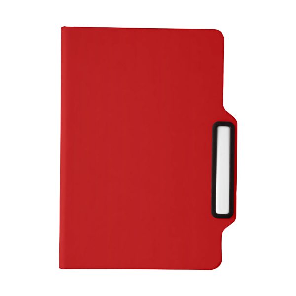 Caderno Capa em PU c/ Caneta - Brinde Corporativo Personalizado | Enova