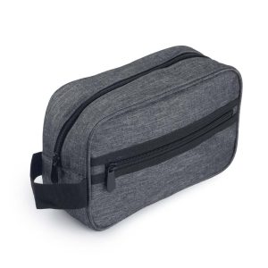 Nécessaire em Poliéster 300D com bolso externo - Brinde Corporativo Personalizado | Enova