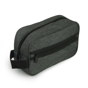 Nécessaire em Poliéster 300D com bolso externo - Brinde Corporativo Personalizado | Enova