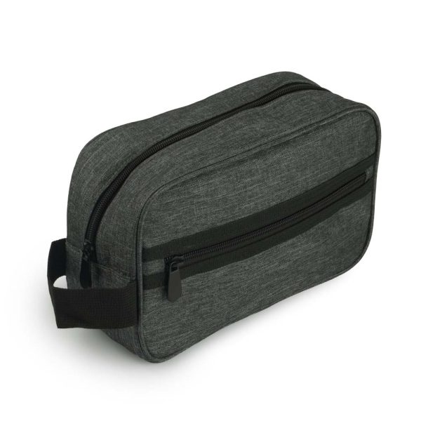Nécessaire em Poliéster 300D com bolso externo - Brinde Corporativo Personalizado | Enova