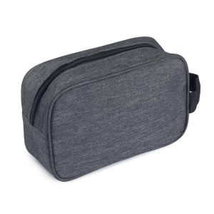 Nécessaire em Poliéster 300D com bolso externo - Brinde Corporativo Personalizado | Enova