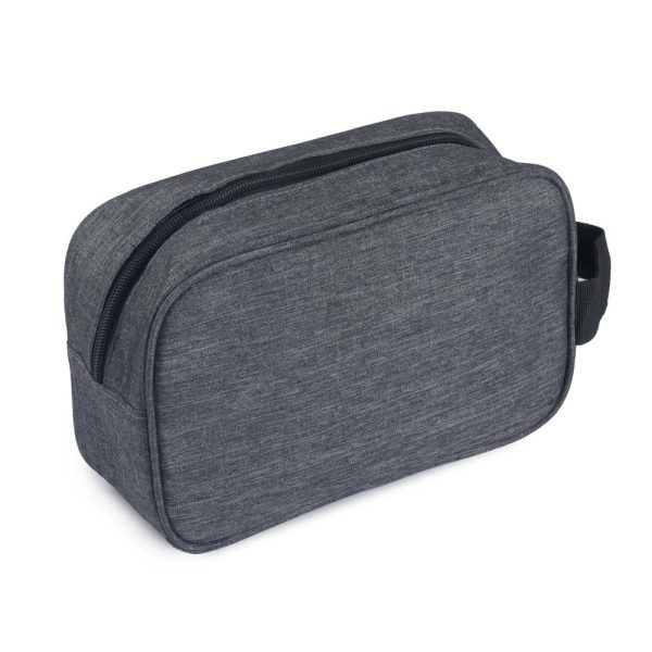 Nécessaire em Poliéster 300D com bolso externo - Brinde Corporativo Personalizado | Enova