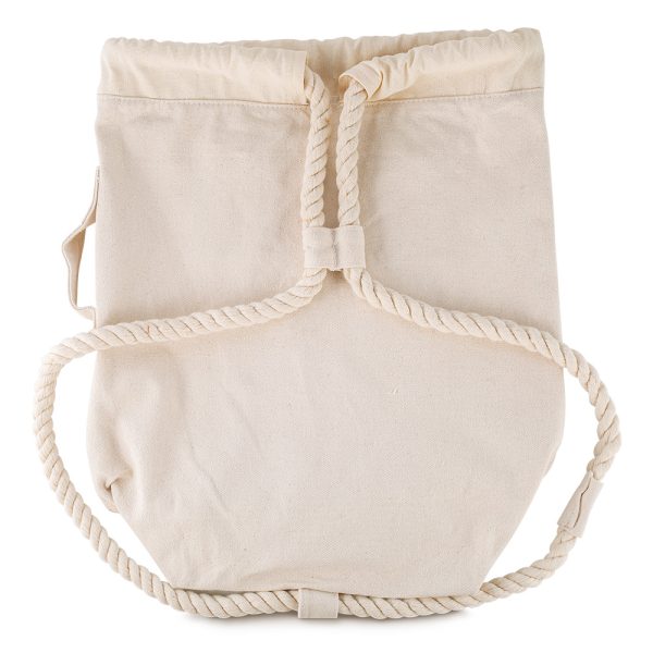 Sacola/Mochila em algodão 450g/m2 - Brinde Corporativo Personalizado | Enova
