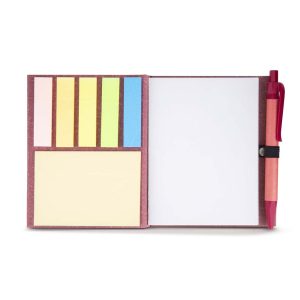 Bloco de anotações c/ Caneta (13x11cm) - Brinde Corporativo Personalizado | Enova