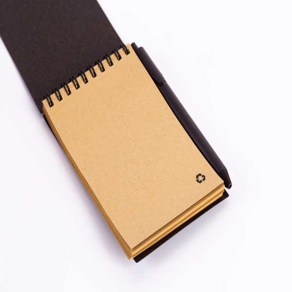 Mini Caderno Capa em PP c/ Caneta - Brinde Corporativo Personalizado | Enova