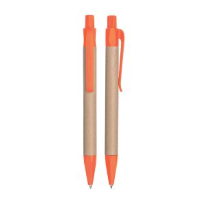 Caneta de Papel Kraft - Brinde Corporativo Personalizado | Enova
