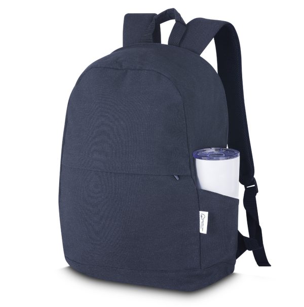 Mochila para Notebook em Algodão Reciclado 340 g/m2 - Brinde Corporativo Personalizado | Enova