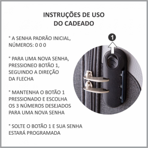 Mala de bordo em Plástico ABS - Brinde Corporativo Personalizado | Enova
