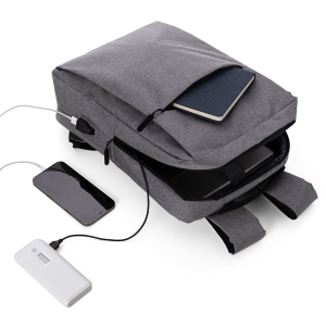 Mochila para notebook em poliéster 600D - Brinde Corporativo Personalizado | Enova