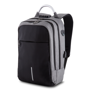 Mochila para Notebook em Poliéster e PU - Brinde Corporativo Personalizado | Enova