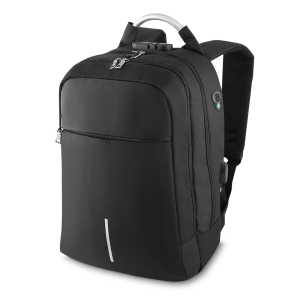Mochila para Notebook em Poliéster e PU - Brinde Corporativo Personalizado | Enova