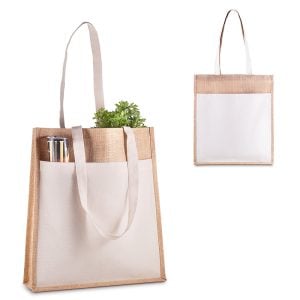 Sacola em Juta 360g/m² - Enova Brindes Personalizados