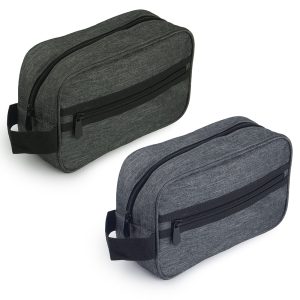 Nécessaire em Poliéster 300D com bolso externo - Enova Brindes Personalizados