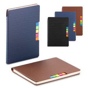 Caderno Capa em PU - Enova Brindes Personalizados