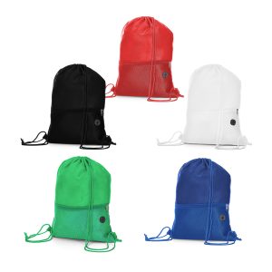 Sacola/Mochila Poliéster 210D - Enova Brindes Personalizados