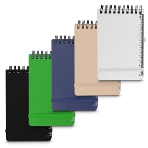 Mini Caderno Capa em PP - Enova Brindes Personalizados