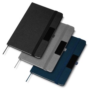 Caderno Capa em RPET - Enova Brindes Personalizados