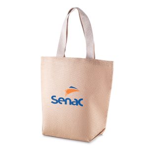 Sacola em Juta 360g/m² - Brinde Corporativo Personalizado | Enova