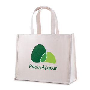 Sacola em Algodão 220g/m² - Brinde Corporativo Personalizado | Enova
