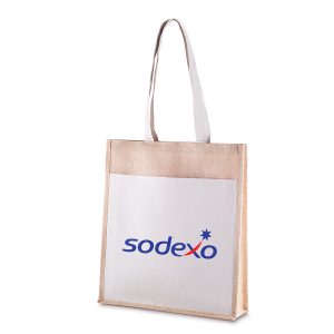 Sacola em Juta 360g/m² - Brinde Corporativo Personalizado | Enova