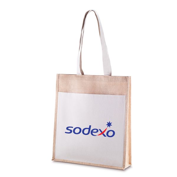 Sacola em Juta 360g/m² - Brinde Corporativo Personalizado | Enova