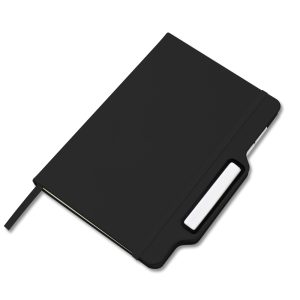 Caderno Capa em PU c/ Caneta - Brinde Corporativo Personalizado | Enova
