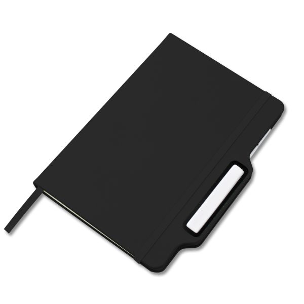 Caderno Capa em PU c/ Caneta - Brinde Corporativo Personalizado | Enova