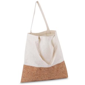 Sacola em Algodão 140g/m² e Cortiça - Brinde Corporativo Personalizado | Enova