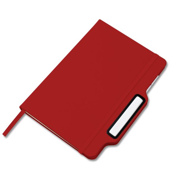 Caderno Capa em PU c/ Caneta - Brinde Corporativo Personalizado | Enova