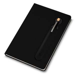 Caderno Capa em PU - Brinde Corporativo Personalizado | Enova
