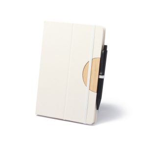 Caderno Capa em Caixa de Leite Reciclado - Enova Brindes Personalizados