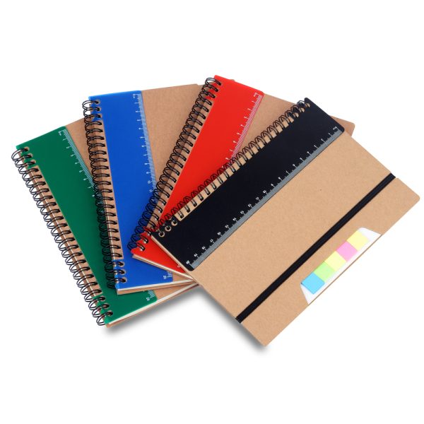 Caderno Capa em Papel Kraft - Enova Brindes Personalizados
