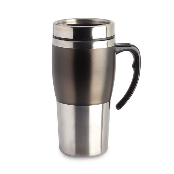 Caneca em aço inox - Brinde Corporativo Personalizado | Enova